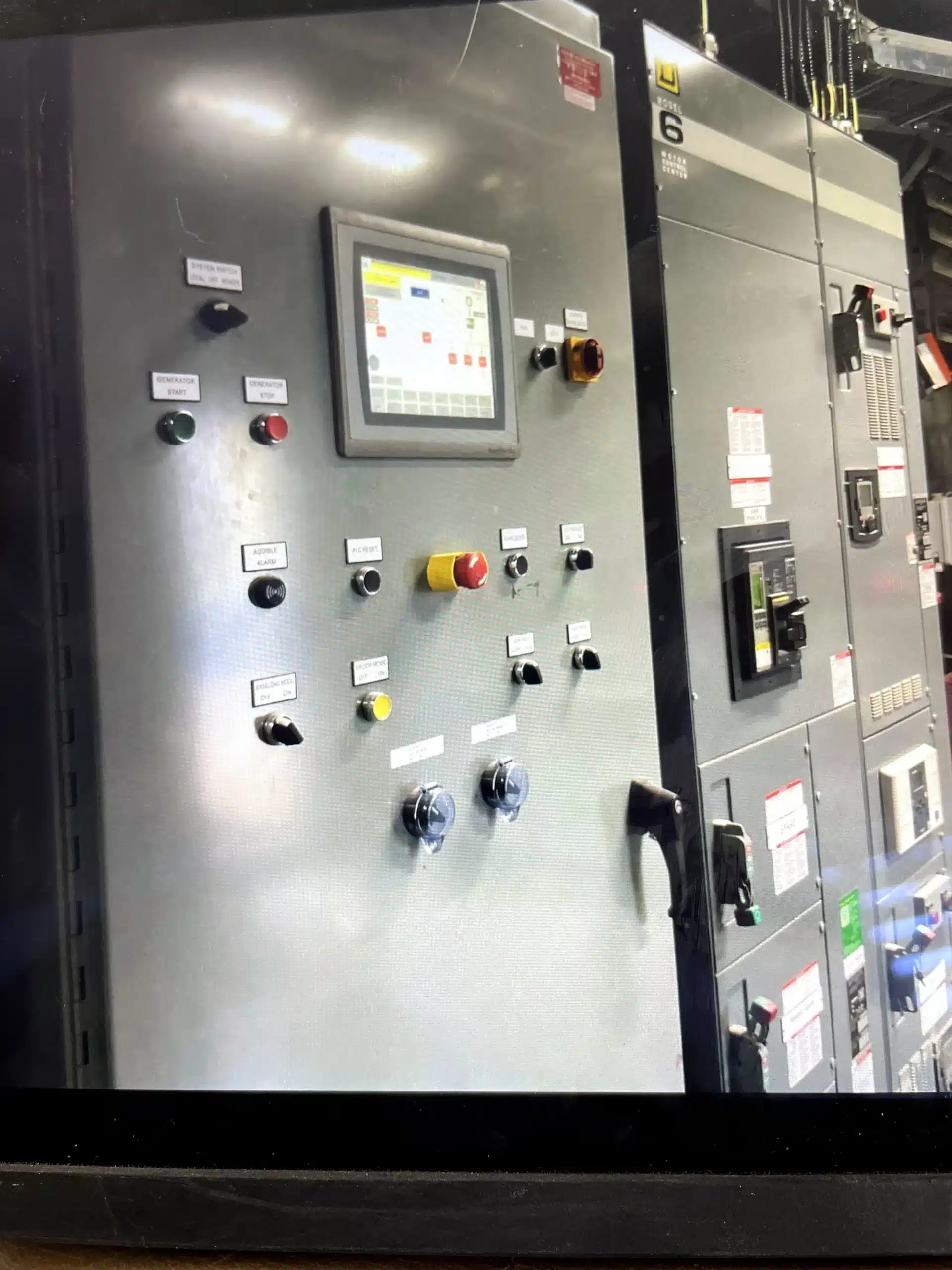 Industrial electrical panel